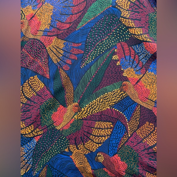 Farm Rio Dotted Macaws Maxi dress NWT - Picture 7 of 8